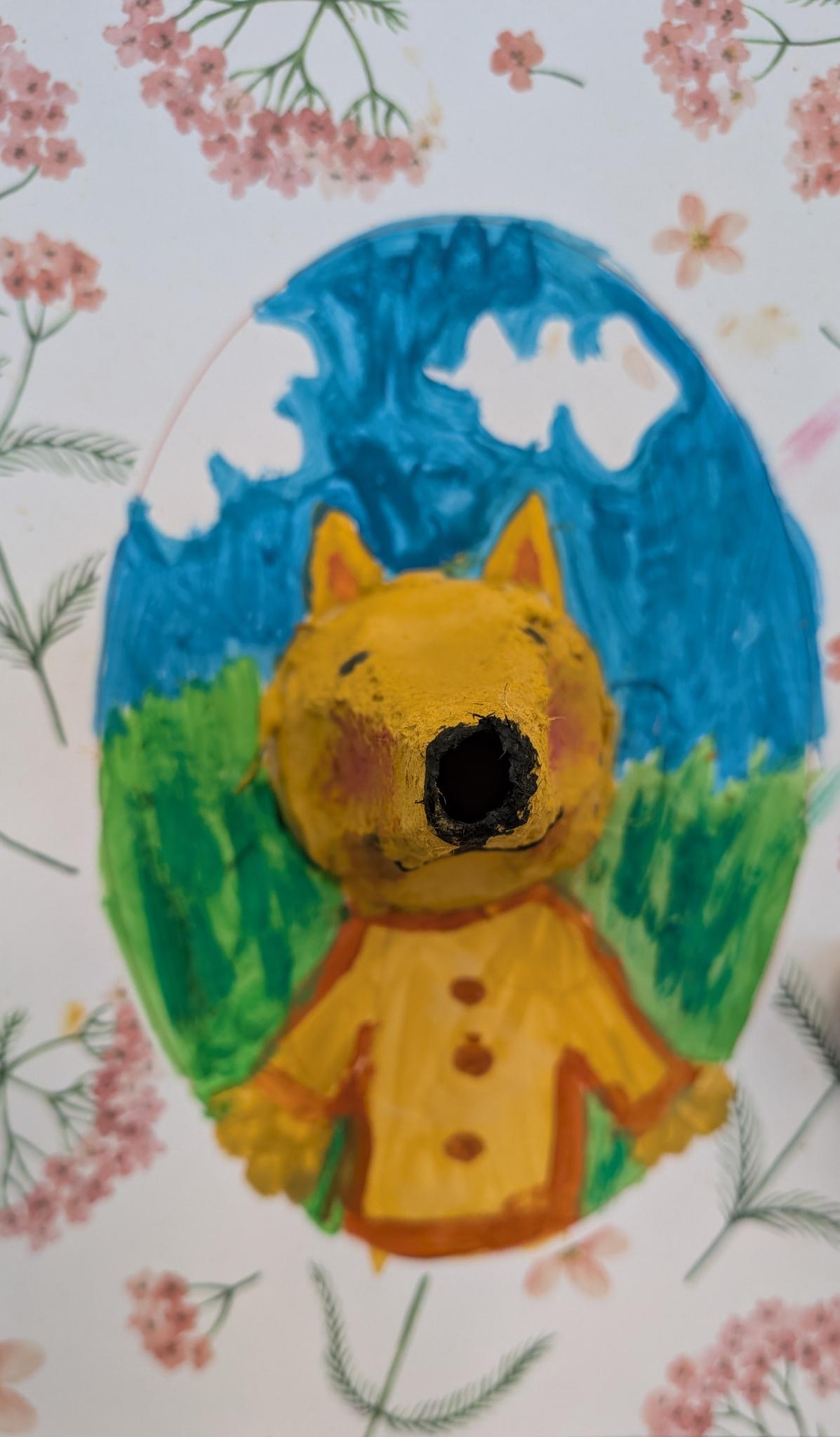 Kreative Tierfiguren aus Eierkartons